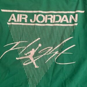 Air Jordan Green Graphic Tee vintage t xxl men's